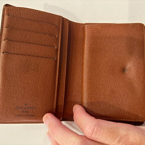 Louis Vuitton Monogram Bifold Kisslock Wallet - Picture 3 of 5